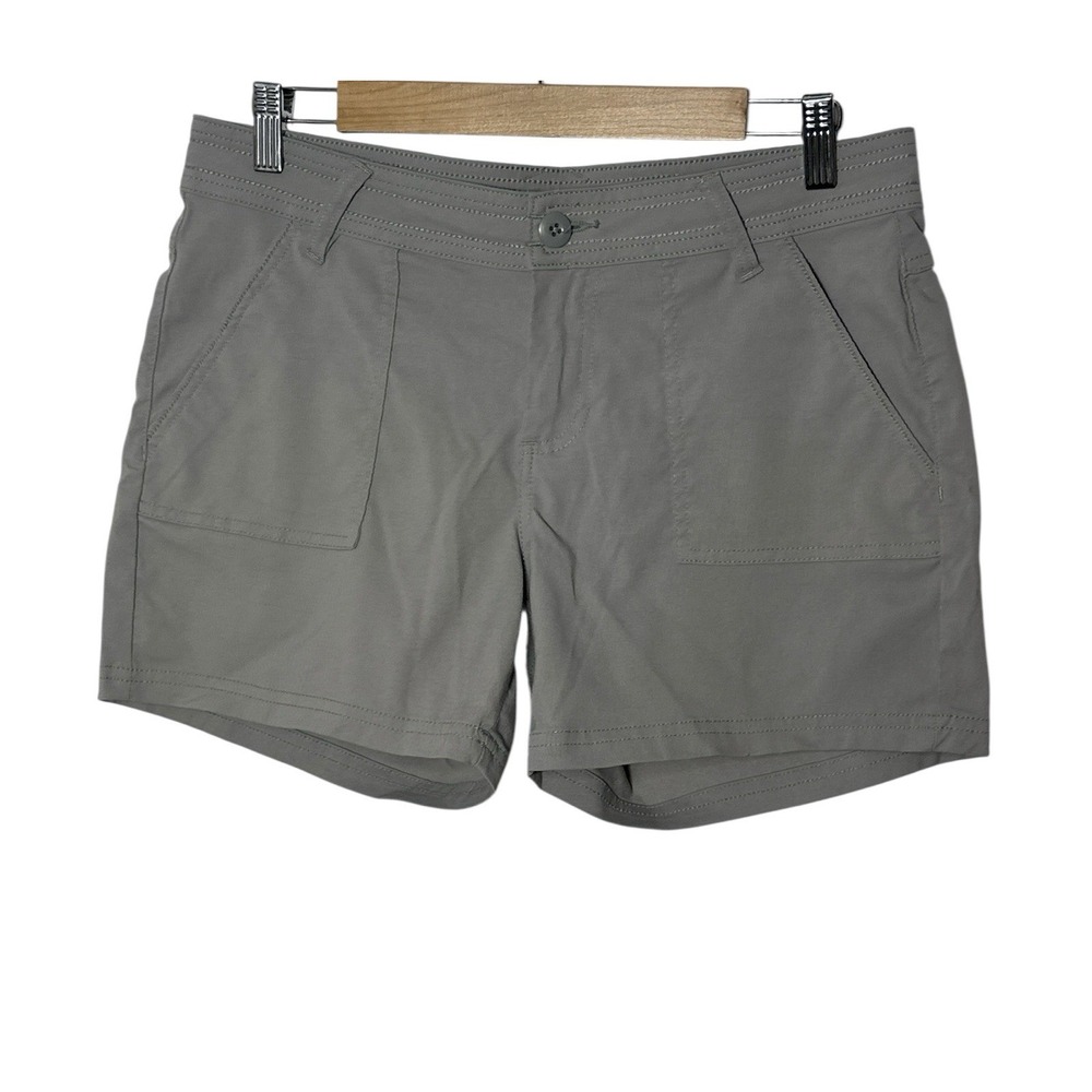 Prana Women's Gray Stretch Performance Shorts
